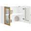 Kitchen Wall Cabinet With Glass Door Lucca Engineered Wood-554589256-554589263