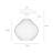 Jonny 1-Light Dimmable Semi Flush Mount-872543619
