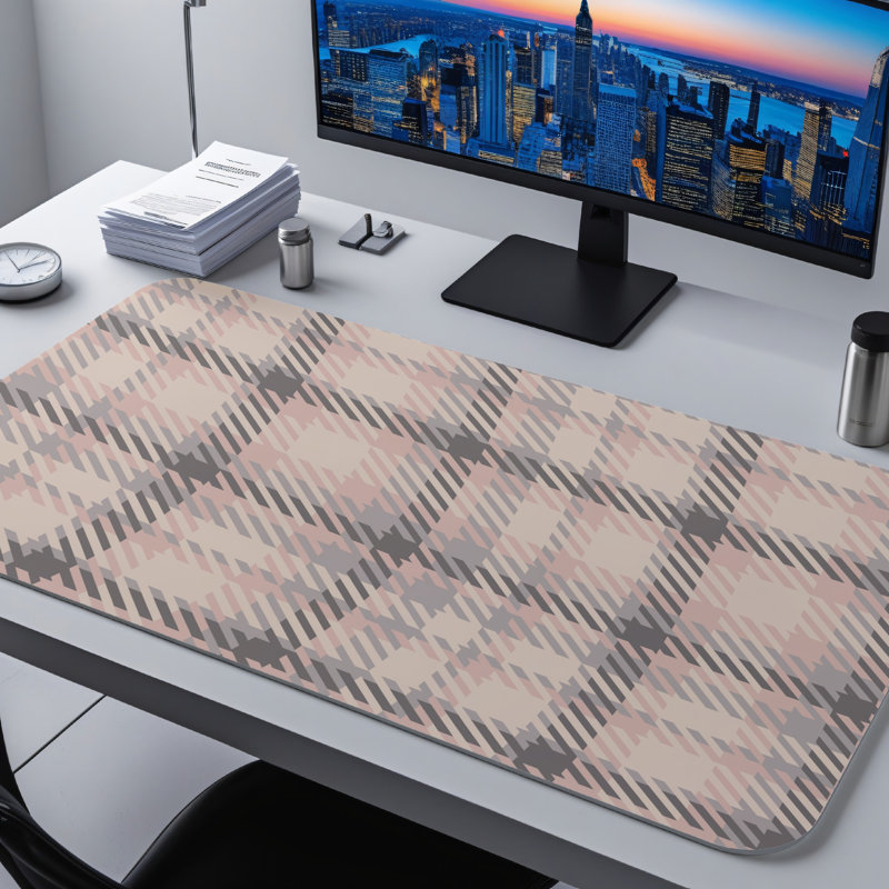 Polyester Desk Pad, 31.5x15.5