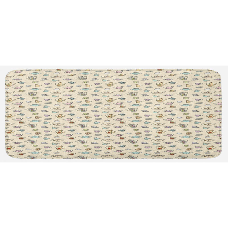 Tapis de cuisine Tea Party