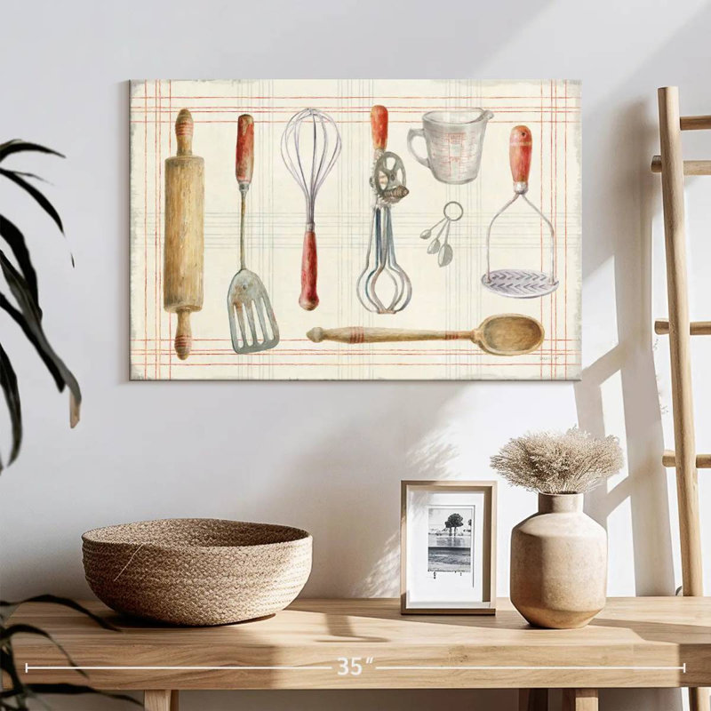 Senne Floursack Kitchen IX, 16" H x 24" W