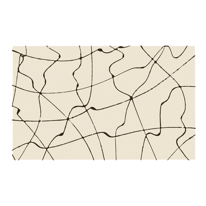 Map To Nowhere by Wild Apple Portfolio - Wrapped Canvas Painting, 81cm H x 122cm W