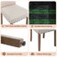 Chaise de salle à manger Bearch - Dossier rembourré moderne avec garniture cloutée-1082399781-1298435386