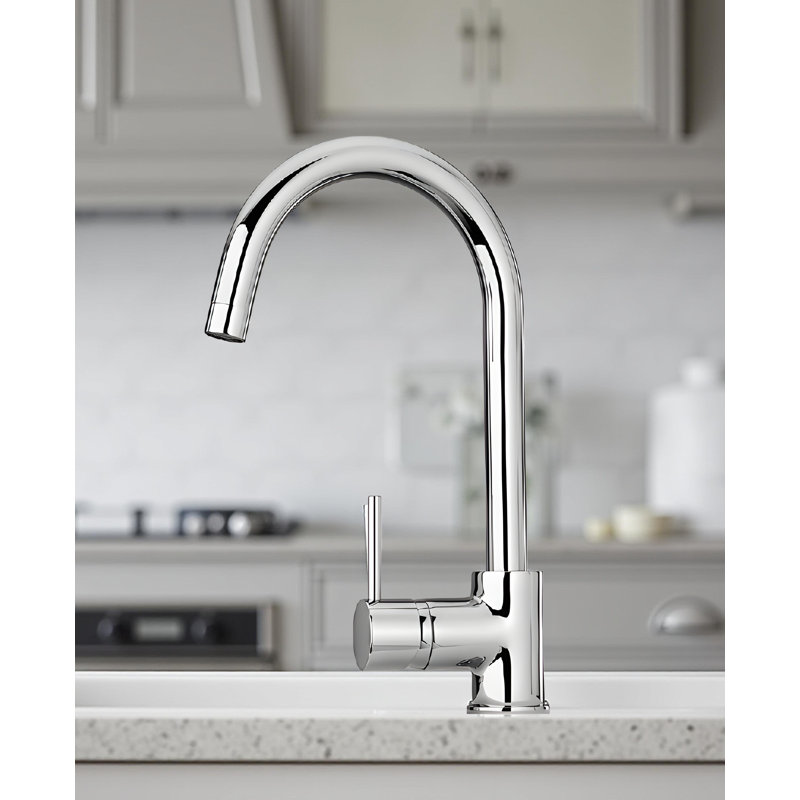 Piralla Cox Kitchen Faucet, Chrome