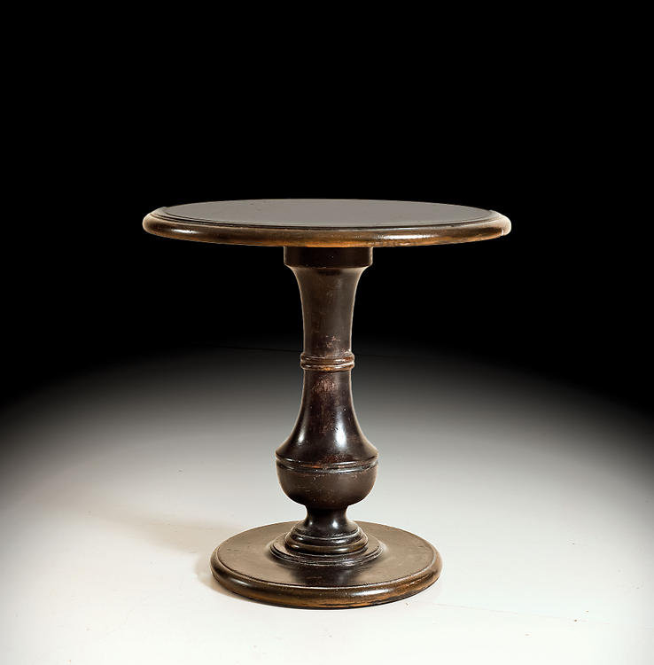 Pedestal End Table