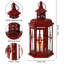  Lanterne suspendue décorative H 10 po