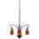 Tiffany 3 - Light Chandelier