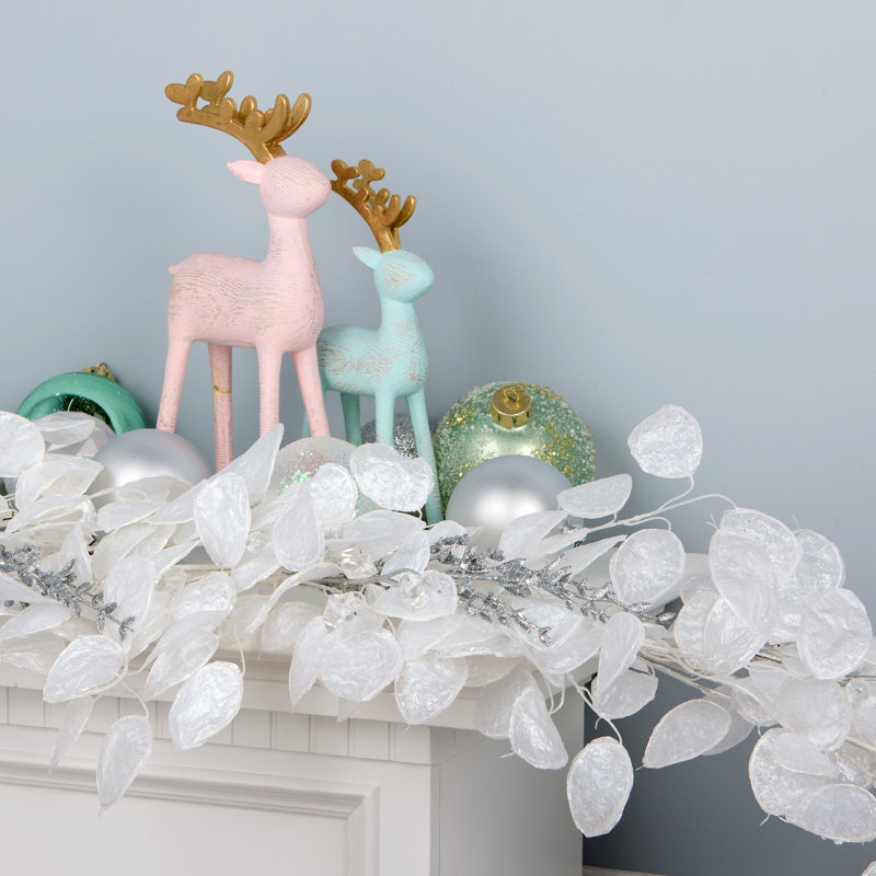 4 pi Guirlande blanche Winter Frost