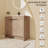 Caicedo 36 " W Freestanding Standard Free Standing 1 Single Vanity Bathroom Vanity With Ceramic Top-1989176151