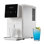 Machine à glaçons à écran tactile Frigidaire Gallery, machine à glaçons de comptoir d'une capacité quotidienne de 33 lb avec distributeur intégré, nettoyage automatique, affichage à DEL et glace à croquer douce - blanc