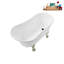 51.2'' x 25.6'' Soaking Acrylic Bathtub-72770754-76231169