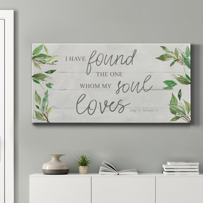 Soul Loves - impression sur toile tendue
