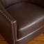 Fauteuil club en cuir reconstitué brun-869271704