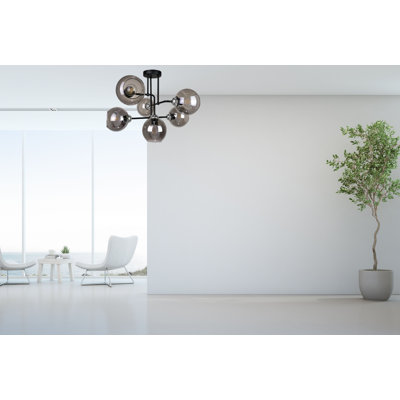 Chillicothe Glass Semi Flush Mount