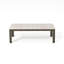 Avanna 1-Piece Brown Aluminum Outdoor Coffee Table