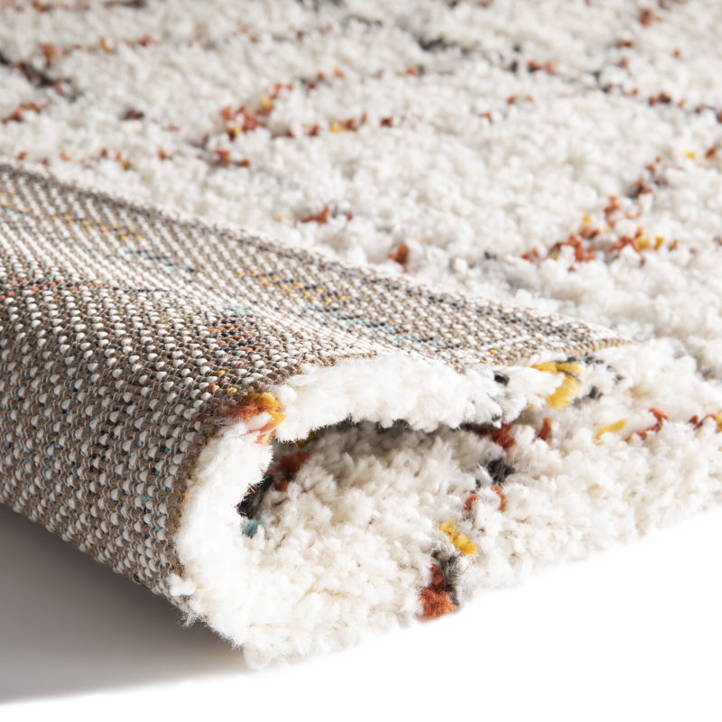 Chavez Moroccan Shag Area Rug, Rectangle 160 x 230cm