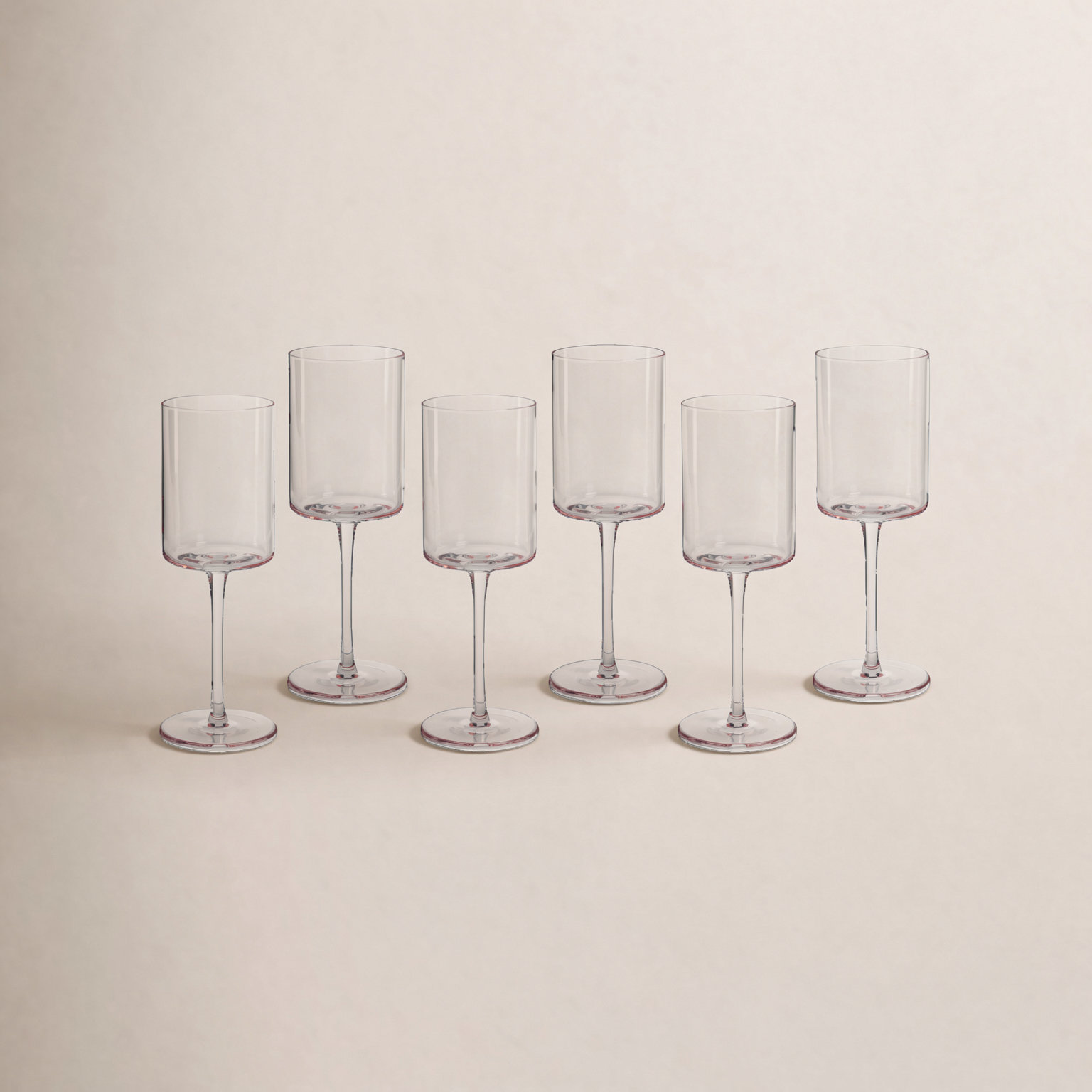 Wine Glass, Light Pink