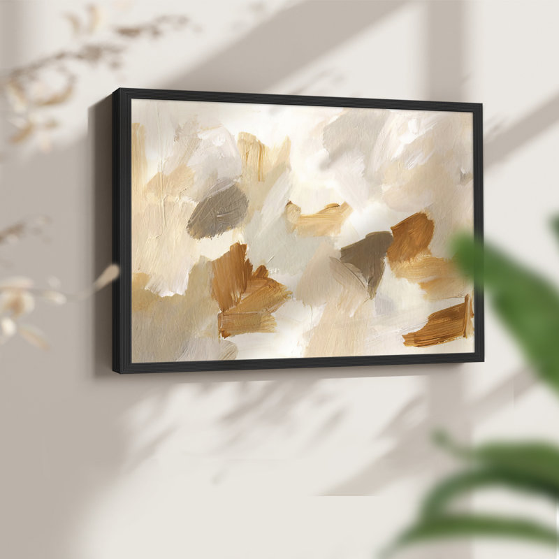 Tawny Mix II -Framed Print - Restickable, 8" H x 10" W, Black