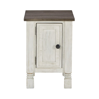 Camisha End Table with Storage