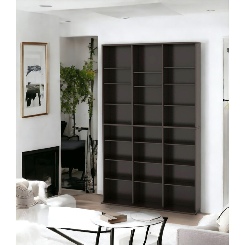 71.25 " H Media Shelves, Espresso