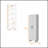 Fagan 2-Door 5-Shelf Kitchen Pantry With Adjustable Shelves For Organized Storage And Modern Aesthetic-1515954164