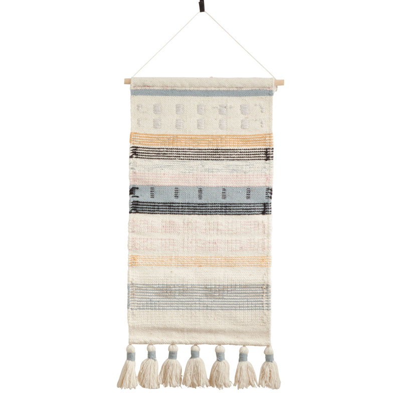 Bohem Collection Hand Woven Wool Wall Hanging