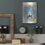 Bungalow rose «Fierce 1» par Dean Russo, art mural en métal-1216942703