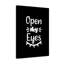 Open My Eyes - Wrapped Canvas Print-2043634959