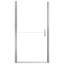 Porte de douche simple avec porte coulissante et cadre-133961964-133961967