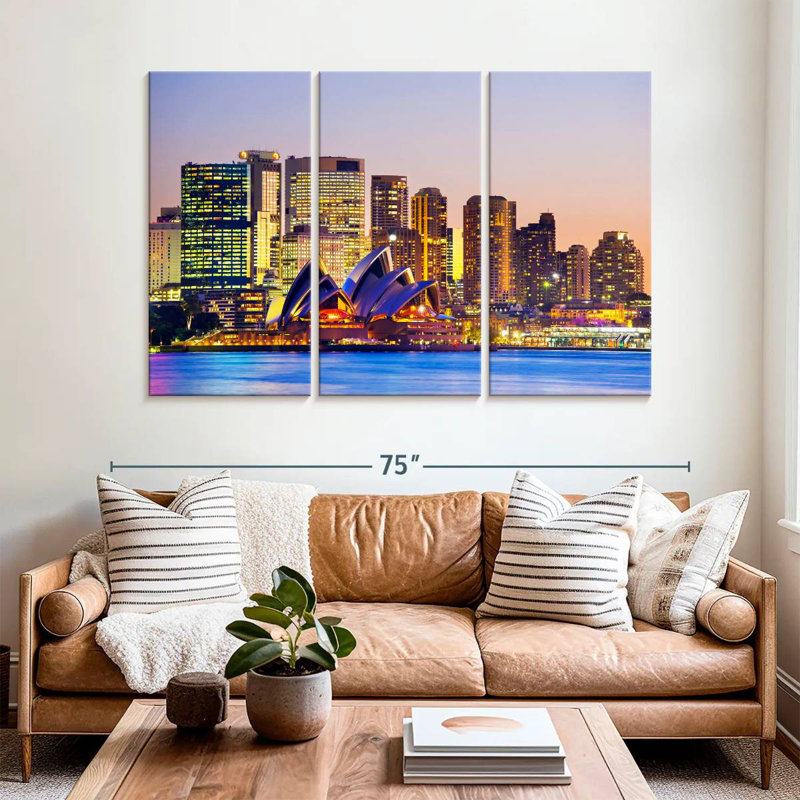 Rorry Sydney Financial Disctrict, 42" H x 65" W