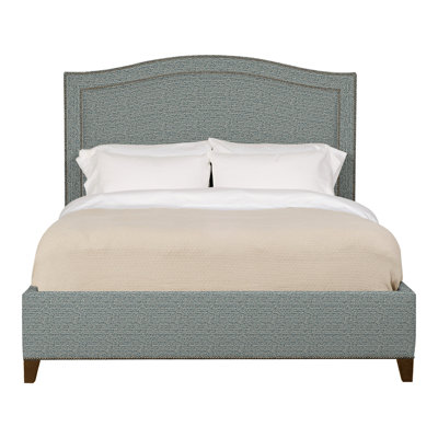 Caroline/Casey Queen Upholstered Low Profile Panel Bed