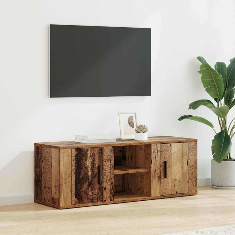 TV Stand for TVs up to 43", Old Wood