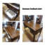 Le bureau de style américain est entièrement en bois massif et possède un bureau rectangulaire à 5 tiroirs.-735896800-735896813