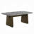 Dillon Dining Table W/natural Marble Top