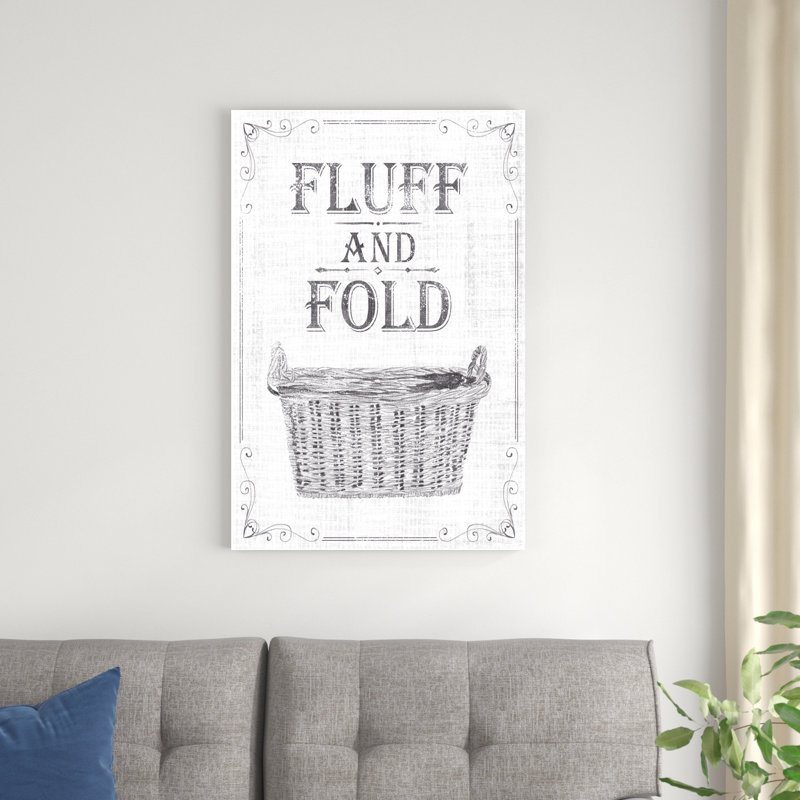" Laundry Today I ", 36" H x 24" W x 1.25" D