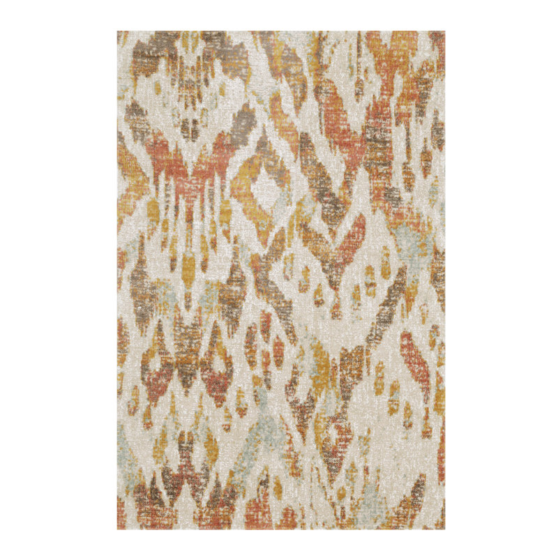Burtondale Southwestern Area Rug, Rectangle 60 x 90cm