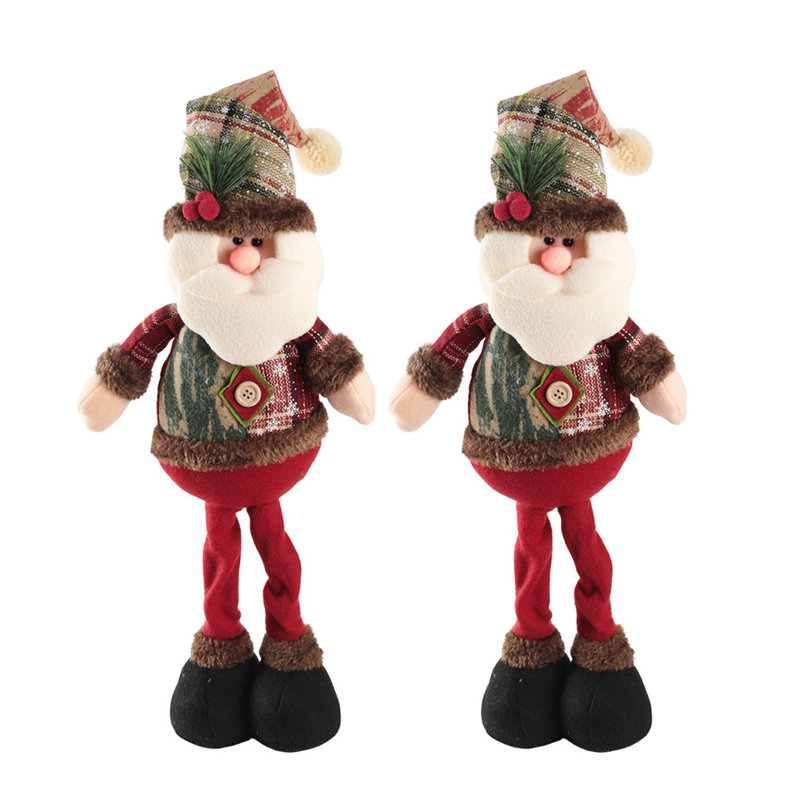 Christmas People Stuffed Holiday Accent