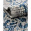 Tapis oriental bleu / gris Cowell-1456138360