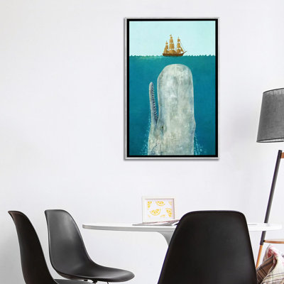 Reproduction de photo encadrée "The Whale" par Terry fan