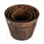 Adelgund Wood Pot Planter