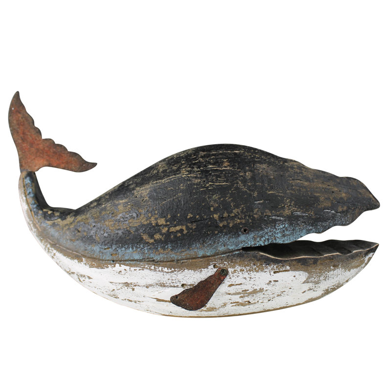 Bois rustique et baleine Eastport
