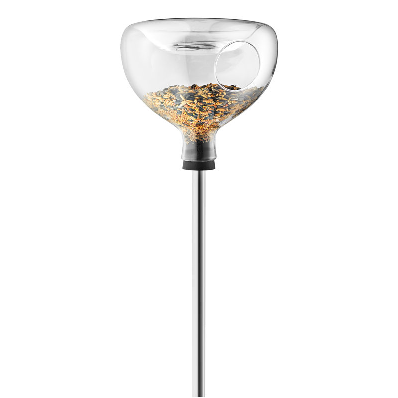 Glass Freestanding Feeding Station