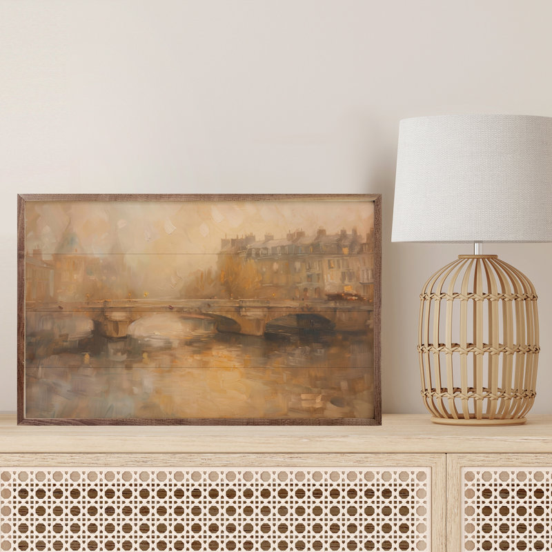Pont peint par Petals Prints Design, H 5 po x l 8 po