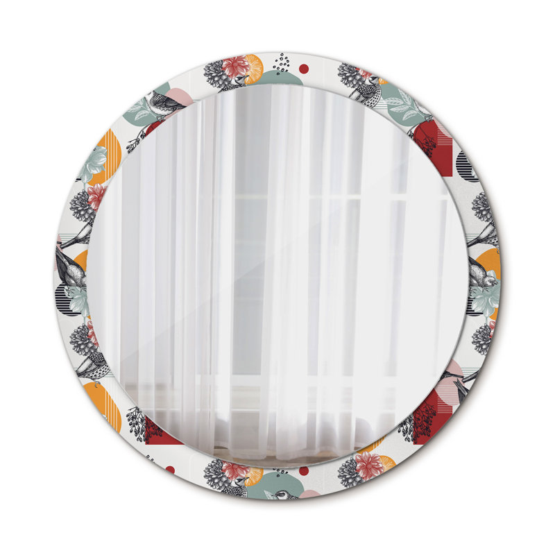 Huldar Glass Flat Wall Mirror