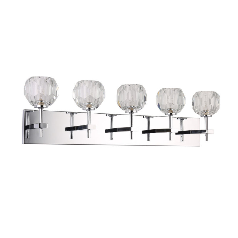 Annaleia 5 - Light Dimmable Vanity Light, Chrome