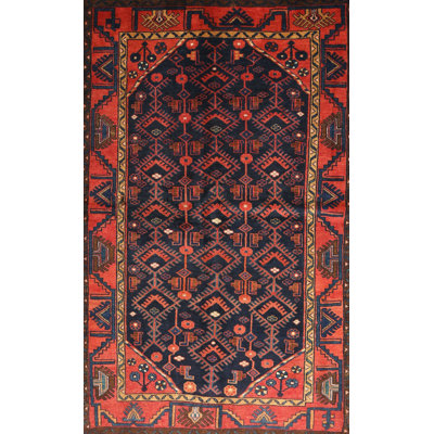 Tapis rouge / bleu Southwestern