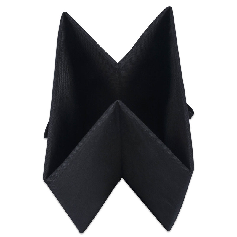 Ensemble de 2 cubes Amarillis Ebern Designs, Noir, H 11 po x l 11 po x P 11 po