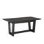 Ensemble de salle à manger rectangulaire en bois avec chaises rembourrées 72 "Cann-1434715601