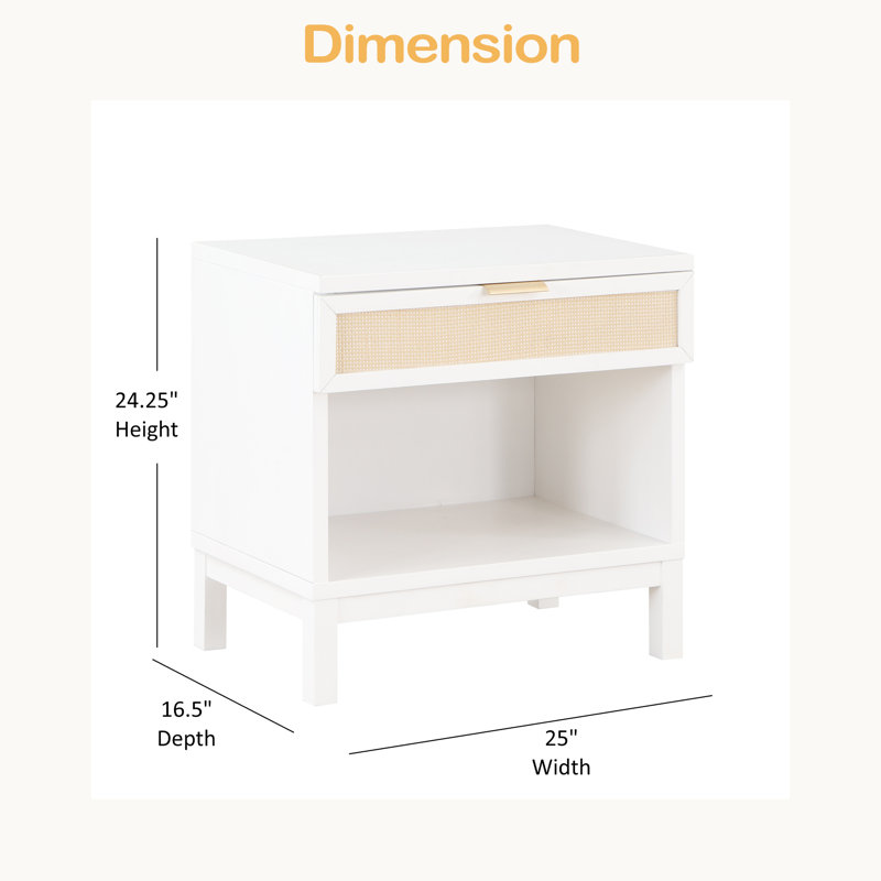 Table de chevet 1 tiroir