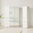 Modular Wood Closet System With Mirror